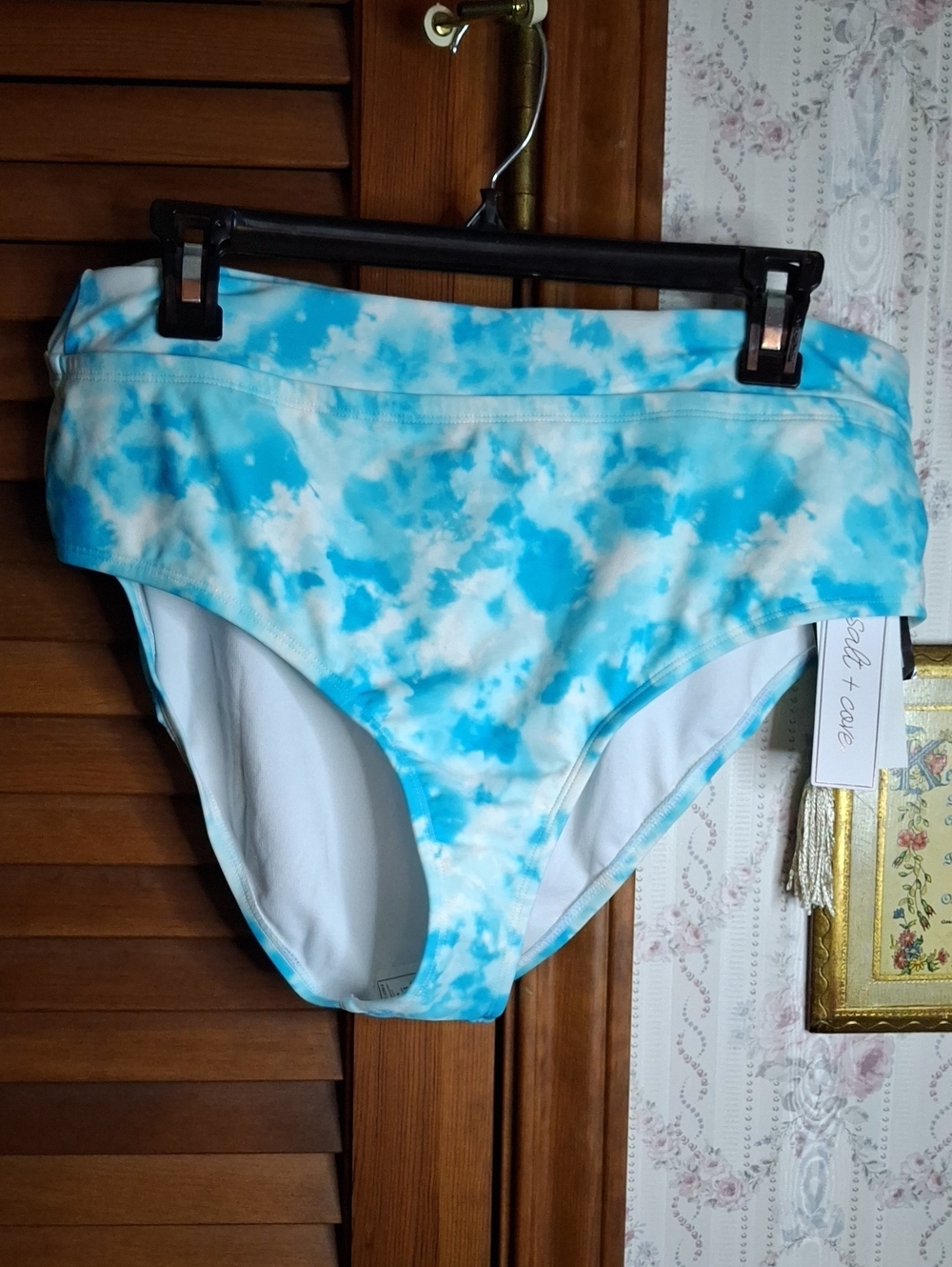 Salt + Cove Blue Cloudy Print NWT
